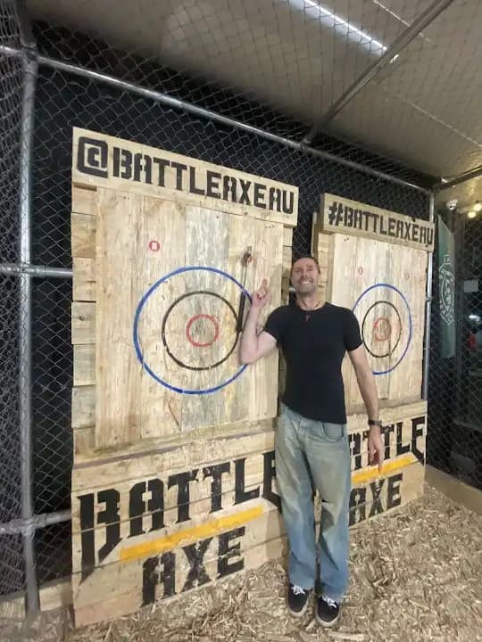 Photo of Battle Axe Throwing