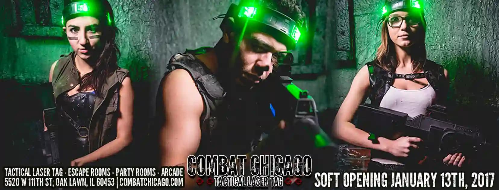 Combat Chicago - Tactical Laser Tag + Escape Rooms +Axe Throwing image 5