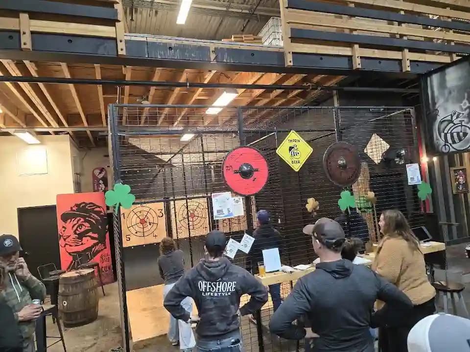 Celtic Axe Throwing @ Thorn Brewery image 4