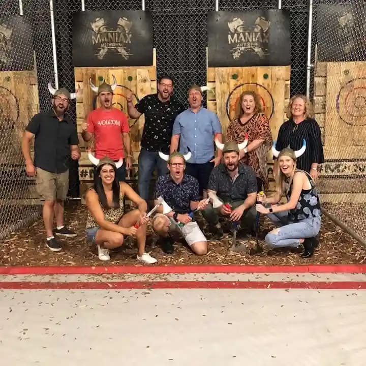 MANIAX Axe Throwing - NORTHBRIDGE image 7