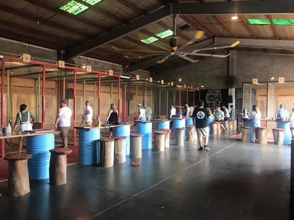 Photo of Lumber Punks Axe Throwing Brisbane