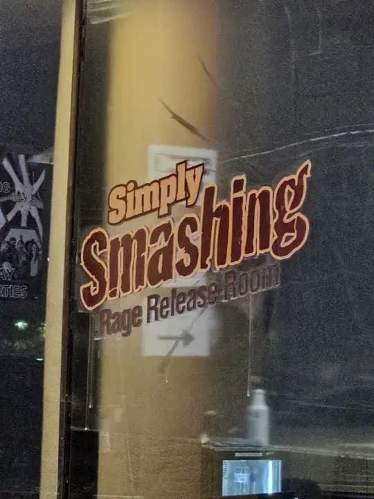 Photo of Simply Smashing "a Rage Release Room"
