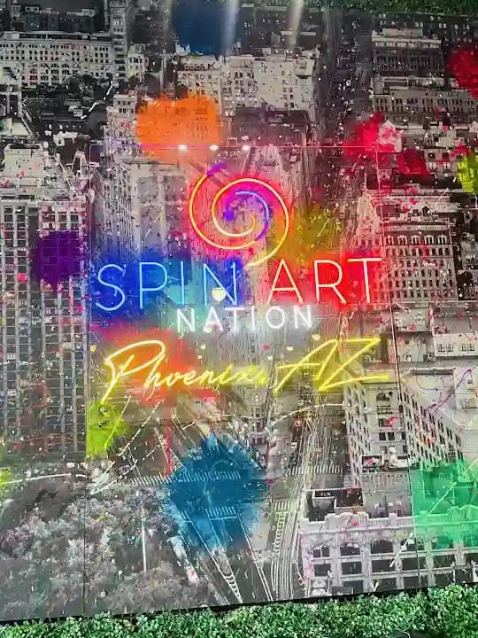 Spin Art Nation Phoenix - Spin Art, Splatter Studio, Fluid Art & Rage Room image 2