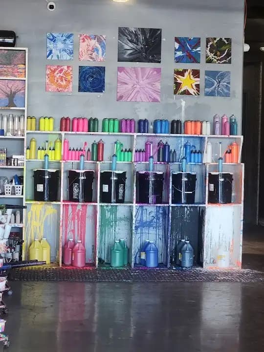 Spin Art Nation Phoenix - Spin Art, Splatter Studio, Fluid Art & Rage Room image 9