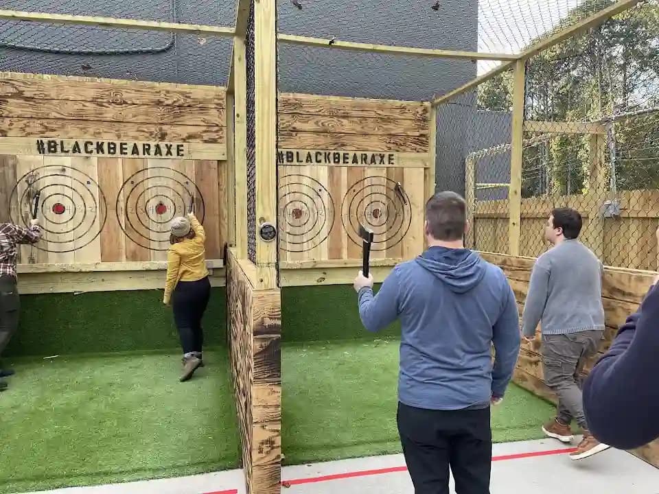 Black Bear Axe Throwing and Rage Room image 5