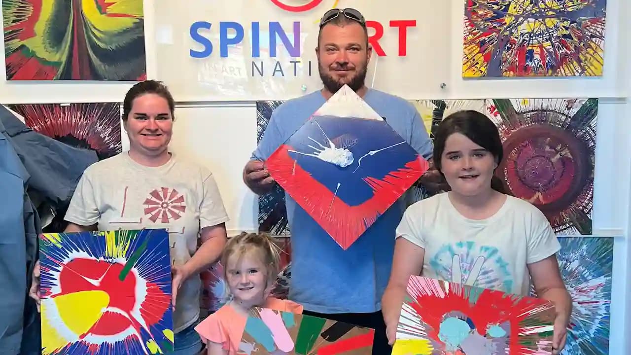 Spin Art Nation San Antonio Paint Studio image 5