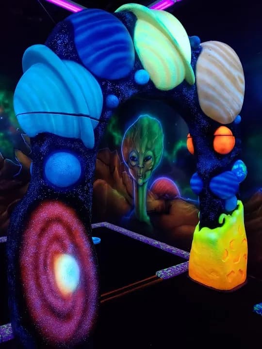 Cosmic Mayhem: Black Light Mini Golf and Bar image 7