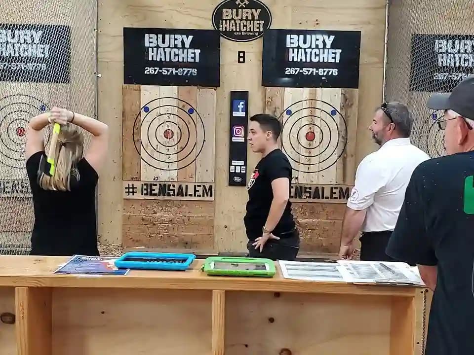 Bury The Hatchet Bensalem - Axe Throwing image 2