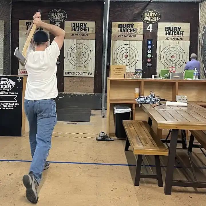 Photo of Bury The Hatchet Bensalem - Axe Throwing