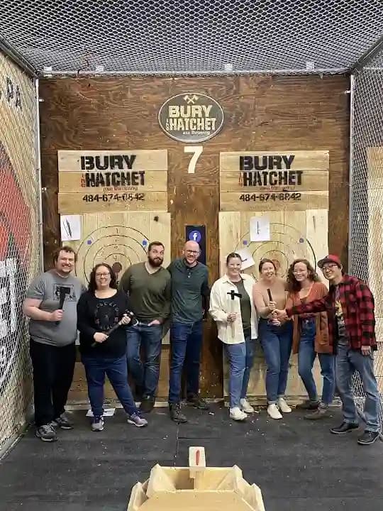 Bury The Hatchet King Of Prussia - Axe Throwing image 3