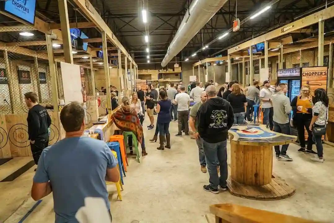 Chopper's Hatchet House - Axe Throwing image 4
