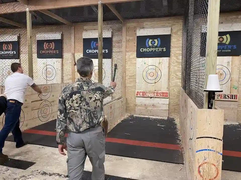 Chopper's Hatchet House - Axe Throwing image 6