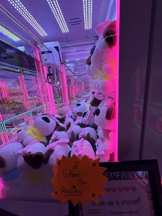 Interior view of Gaming City vr games facility in New York