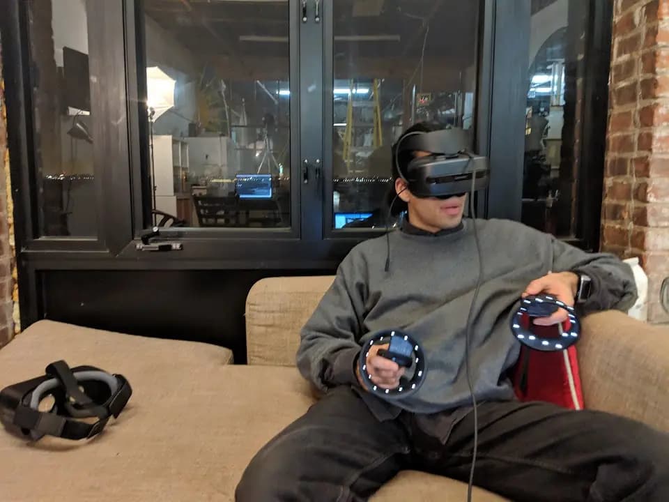 vr games experience at N0va Virtual Reality located in New York