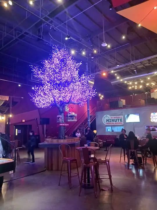 Interior view of Two Bit Circus vr games facility in Los Angeles