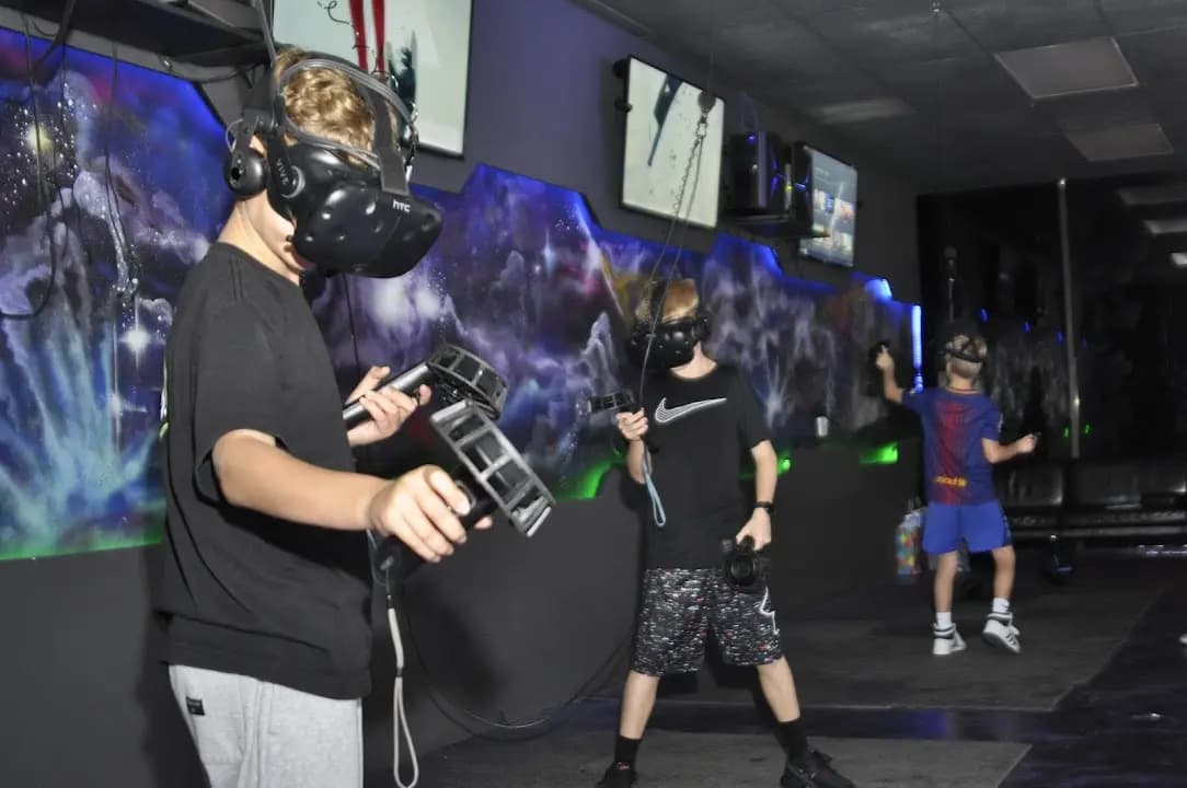 Interior view of VR Escape Rooms by Los Virtuality escape rooms facility in Los Angeles