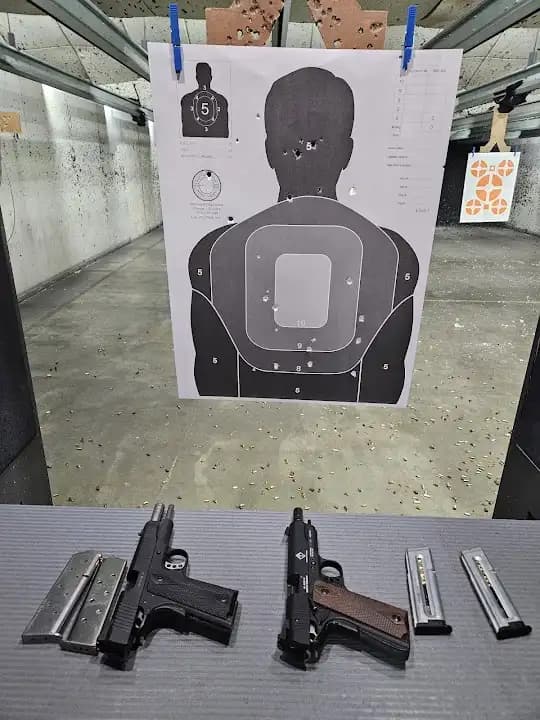 shooting ranges experience at Evan's Gun World located in Los Angeles