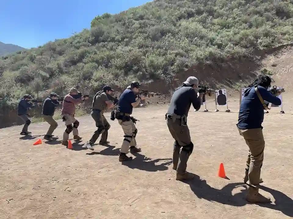 Photo of Israeli Tactical Academy shooting ranges activities in Los Angeles