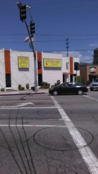 Interior view of Firing-Line Indoor Shooting Ranges shooting ranges facility in Los Angeles