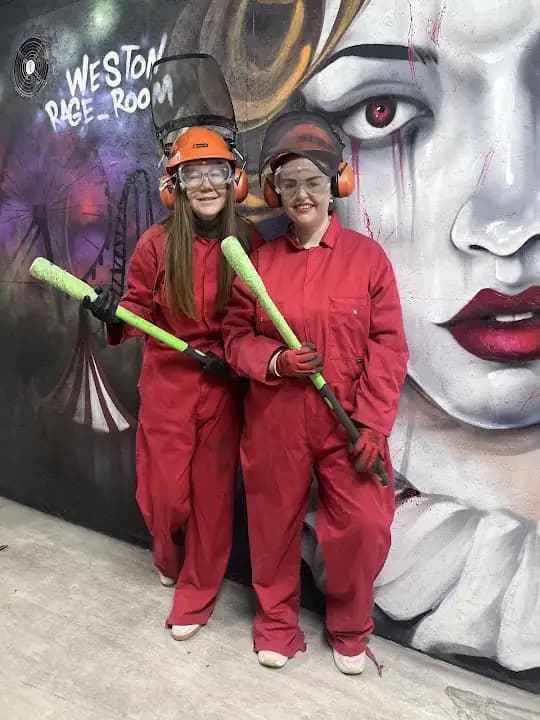rage rooms experience at Weston Rage Rooms located in London