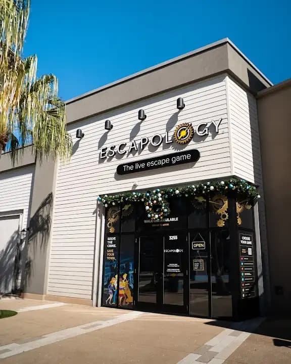 Interior view of Escapology Escape Rooms Kissimmee escape rooms facility in Orlando