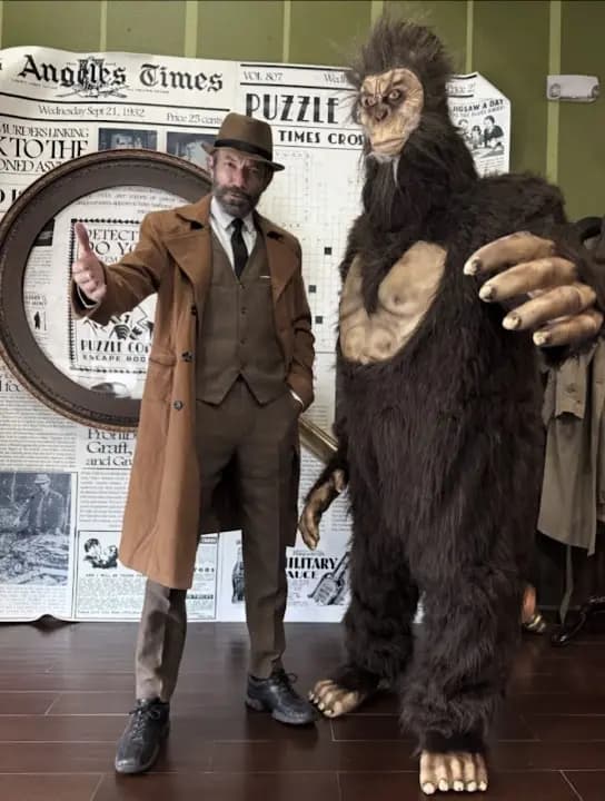 Interior view of Puzzle Corp Escape Rooms escape rooms facility in Orlando