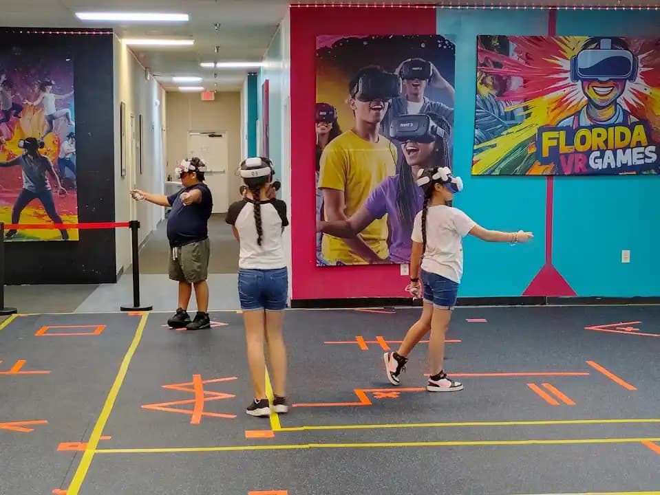 vr games experience at Florida VR Games located in Orlando