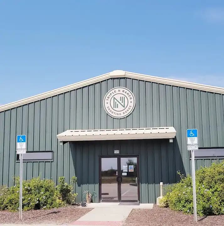 Interior view of Triple N Shooting Range shooting ranges facility in Orlando