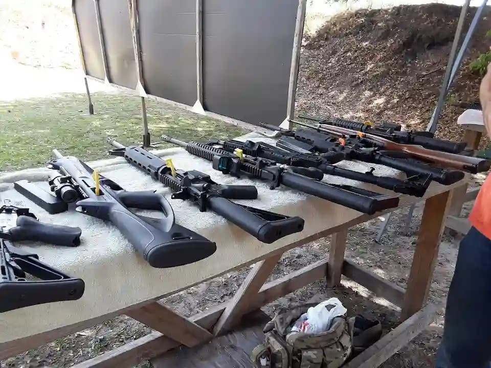 Interior view of Central Florida Rifle & Pistol Club Inc shooting ranges facility in Orlando