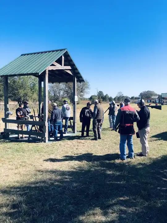 Interior view of Tenoroc Public Shooting Sports shooting ranges facility in Orlando