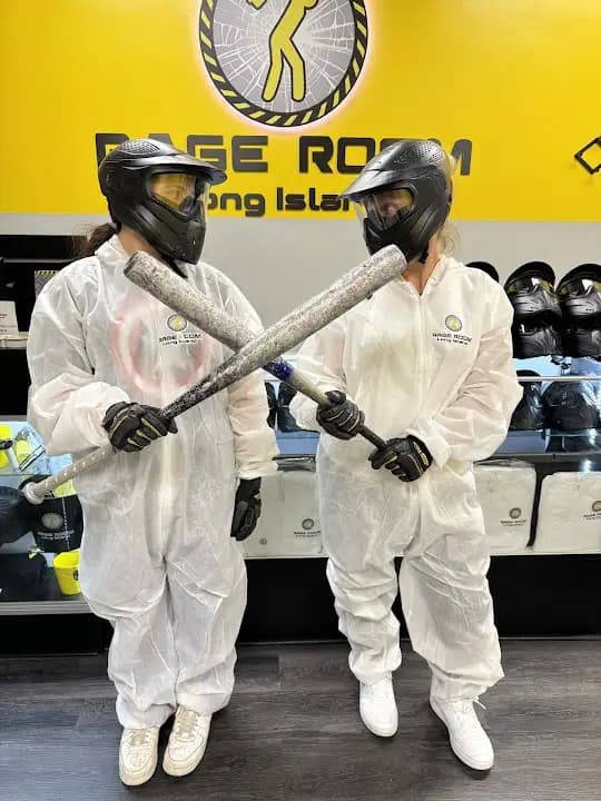 rage rooms experience at Rage Room LI located in New York