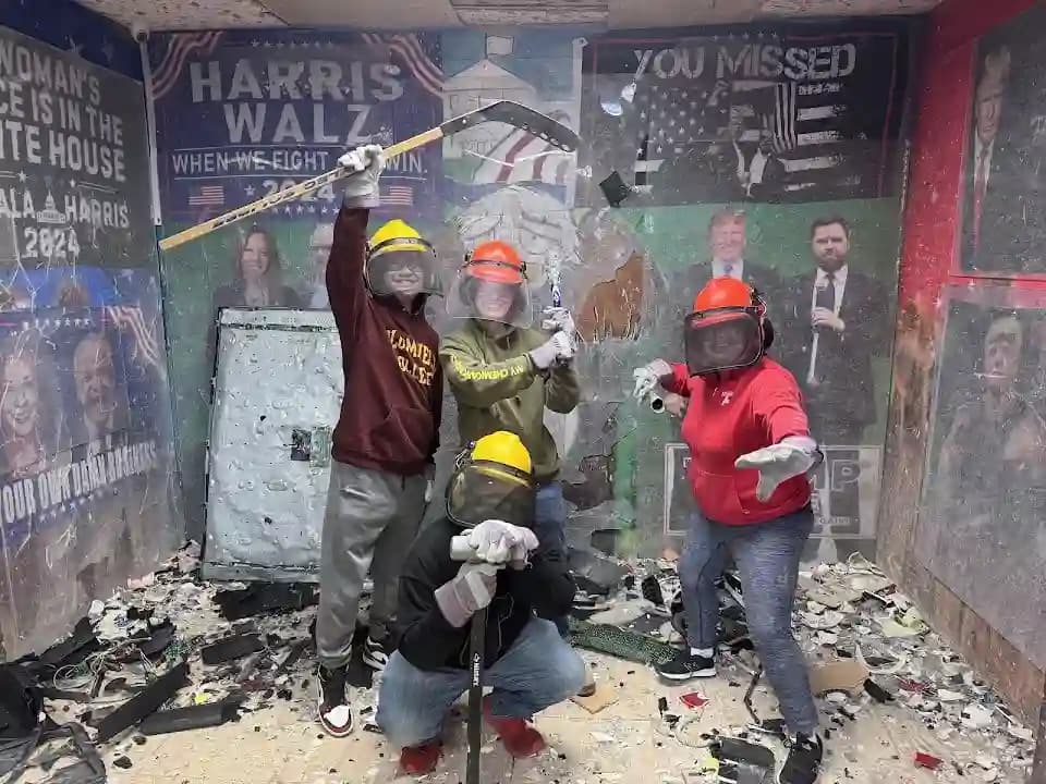 Rage Room - Popular rage rooms destination in New York