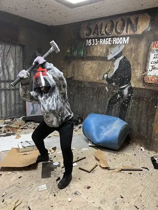 rage rooms experience at Rage Room located in New York