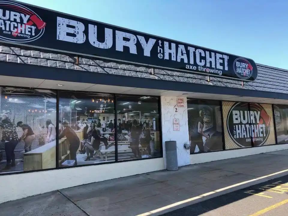 Bury The Hatchet Old Bridge - Axe Throwing - axe throwing in New York - Top rated