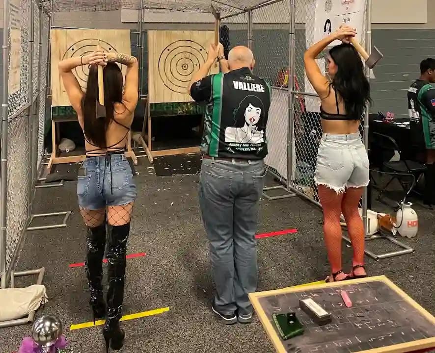 Photo of Jersey Axe House axe throwing activities in New York