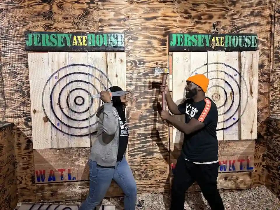 Jersey Axe House - Popular axe throwing destination in New York