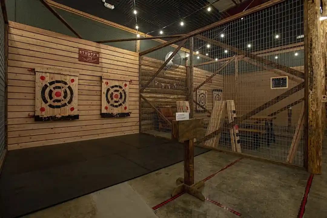 Photo of Stumpy's Hatchet House Fairfield - Axe Throwing axe throwing activities in Houston