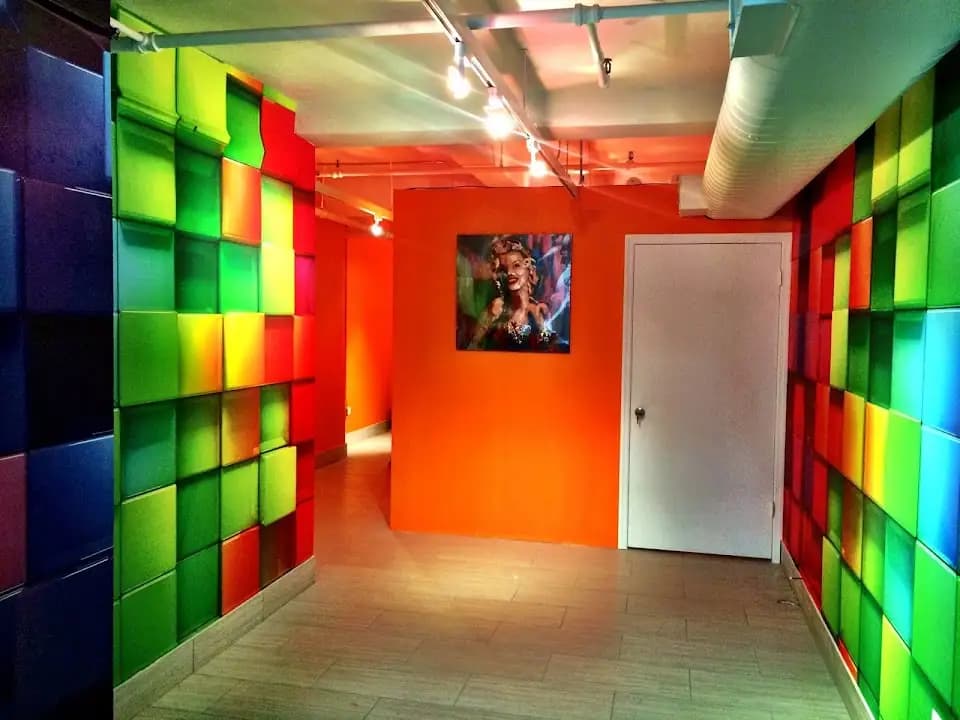 Interior view of OMEscape New York Real Life Escape Room Game escape rooms facility in New York