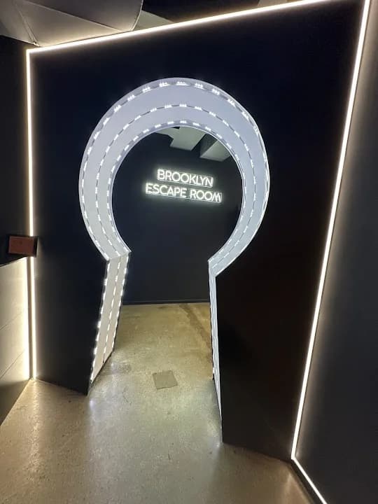 Interior view of Brooklyn Escape Room, Nerf Blasters, & Birthday Parties escape rooms facility in New York