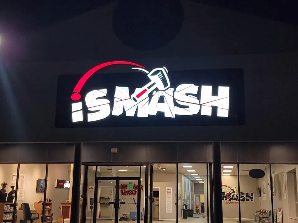 rage rooms experience at iSmash Syracuse located in New York