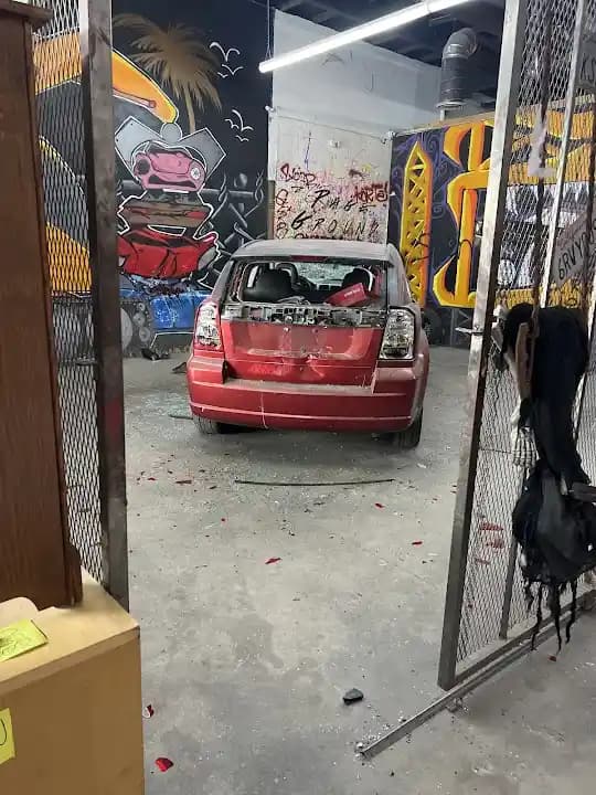 rage rooms experience at Rage Ground located in Los Angeles