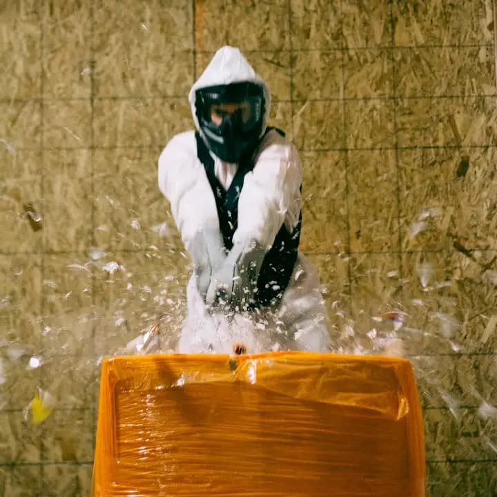 Interior view of Rage Ground rage rooms facility in Los Angeles