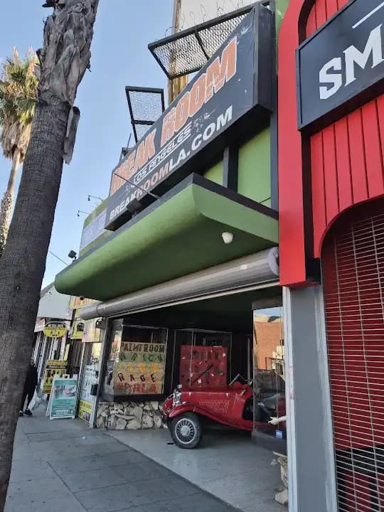 rage rooms experience at BREAK ROOM LA - LA's Rage Room & Axe Throwing located in Los Angeles