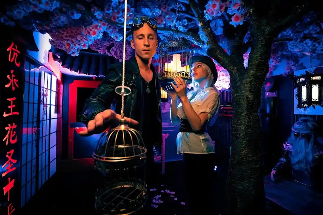 Interior view of Maze Rooms Escape Games - Playa Del Rey escape rooms facility in Los Angeles