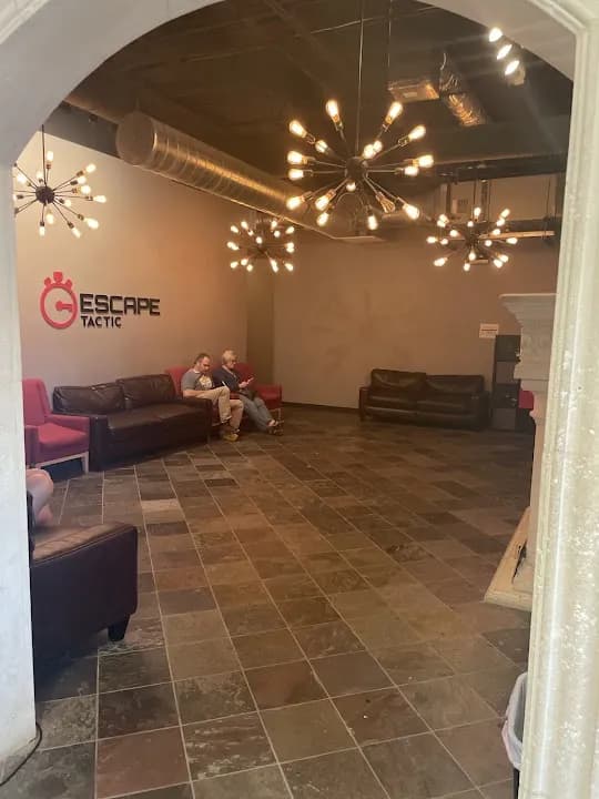 Interior view of Escape Tactic escape room escape rooms facility in Los Angeles
