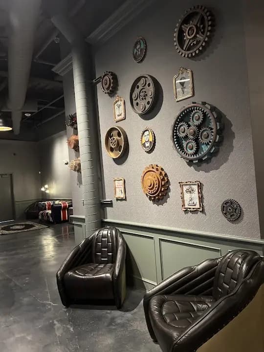 Interior view of Escapology Escape Rooms Citywalk escape rooms facility in Los Angeles
