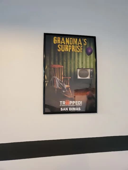 Interior view of Trapped! Escape Room escape rooms facility in Los Angeles