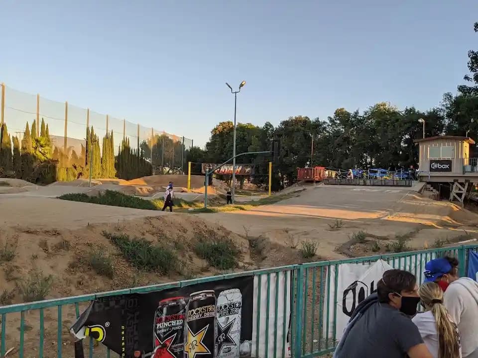 Interior view of Hollywood Sports paintball facility in Los Angeles