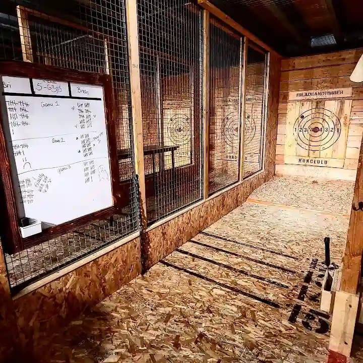 Blade & Timber Honolulu - Axe Throwing Bar - Popular axe throwing destination in Los Angeles