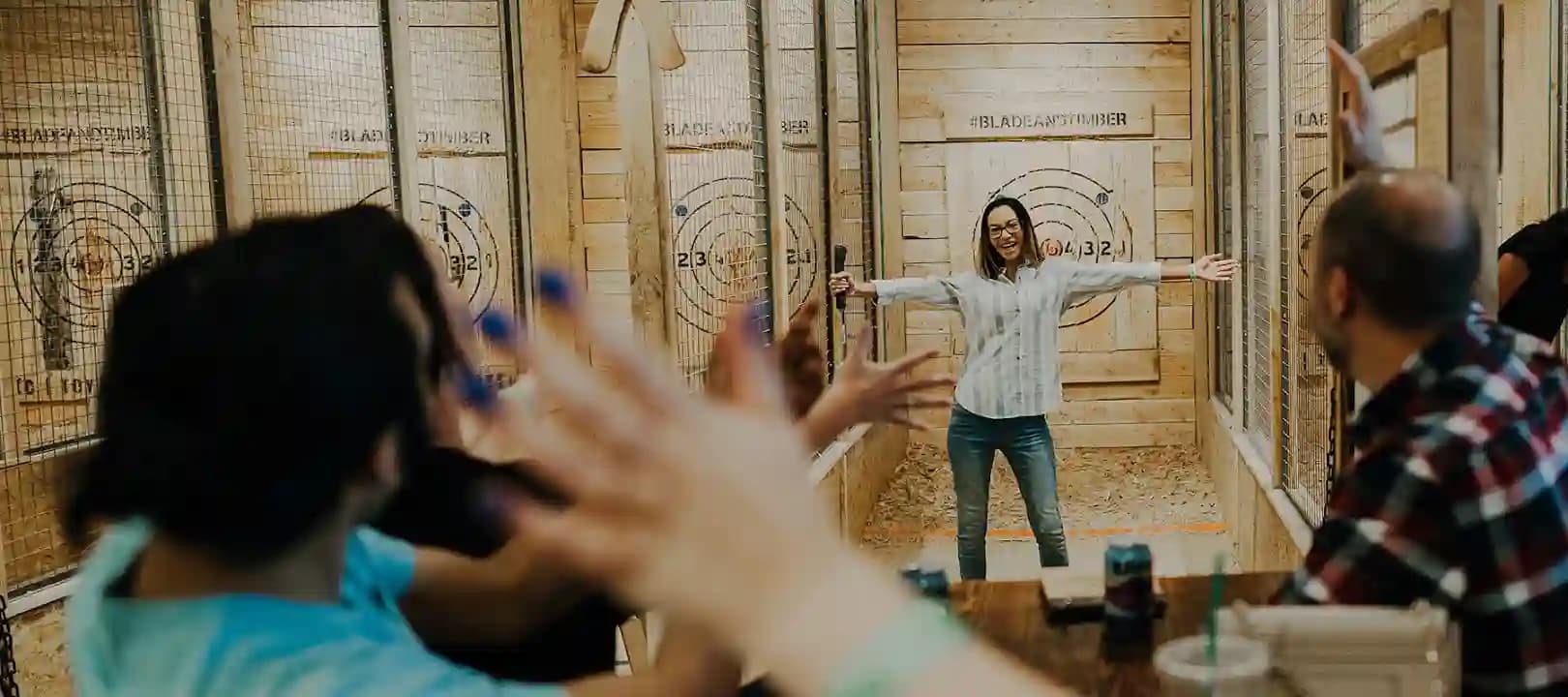 Photo of Blade & Timber Honolulu - Axe Throwing Bar axe throwing activities in Los Angeles